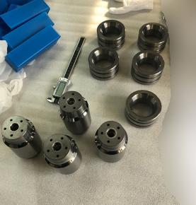 Solid Tungsten Carbide Hydraulic Choke Gate and Seat, Power Choke style